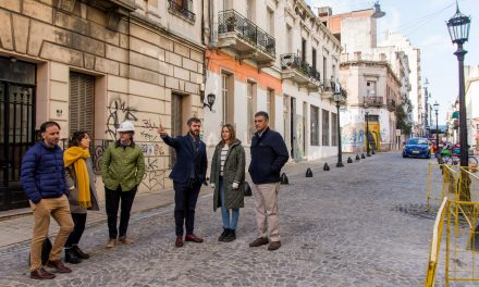 Casco Histórico: avanzan las obras en uno de los espacios más icónicos de la Ciudad